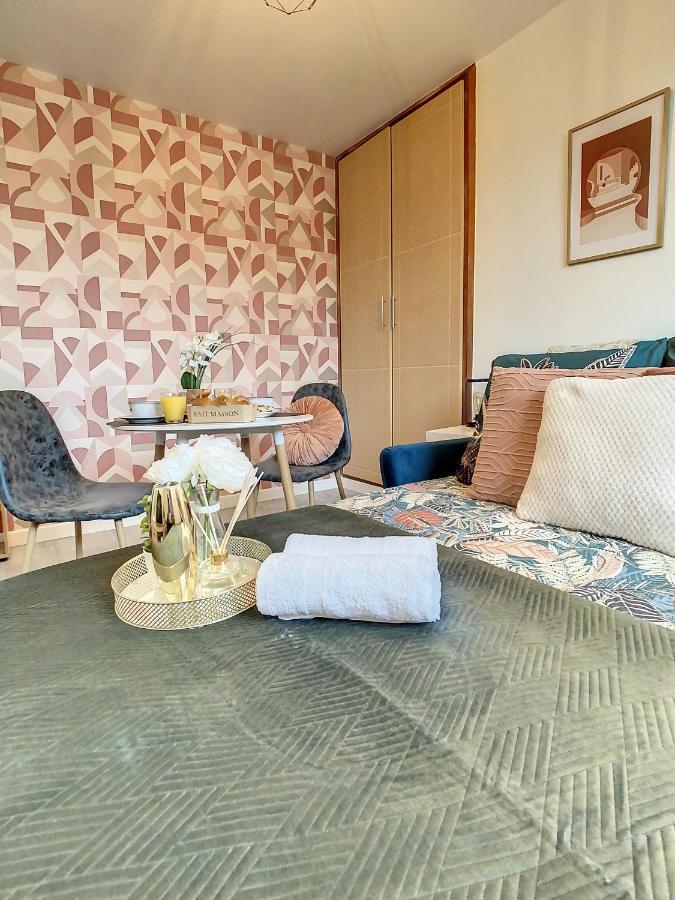 Joli Studio Meuble Tout Equipe Hyper Centre Wifi Apartman Troyes Kültér fotó